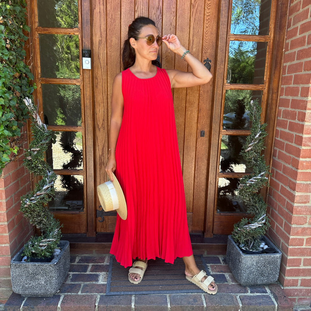Mia Pleated Maxi