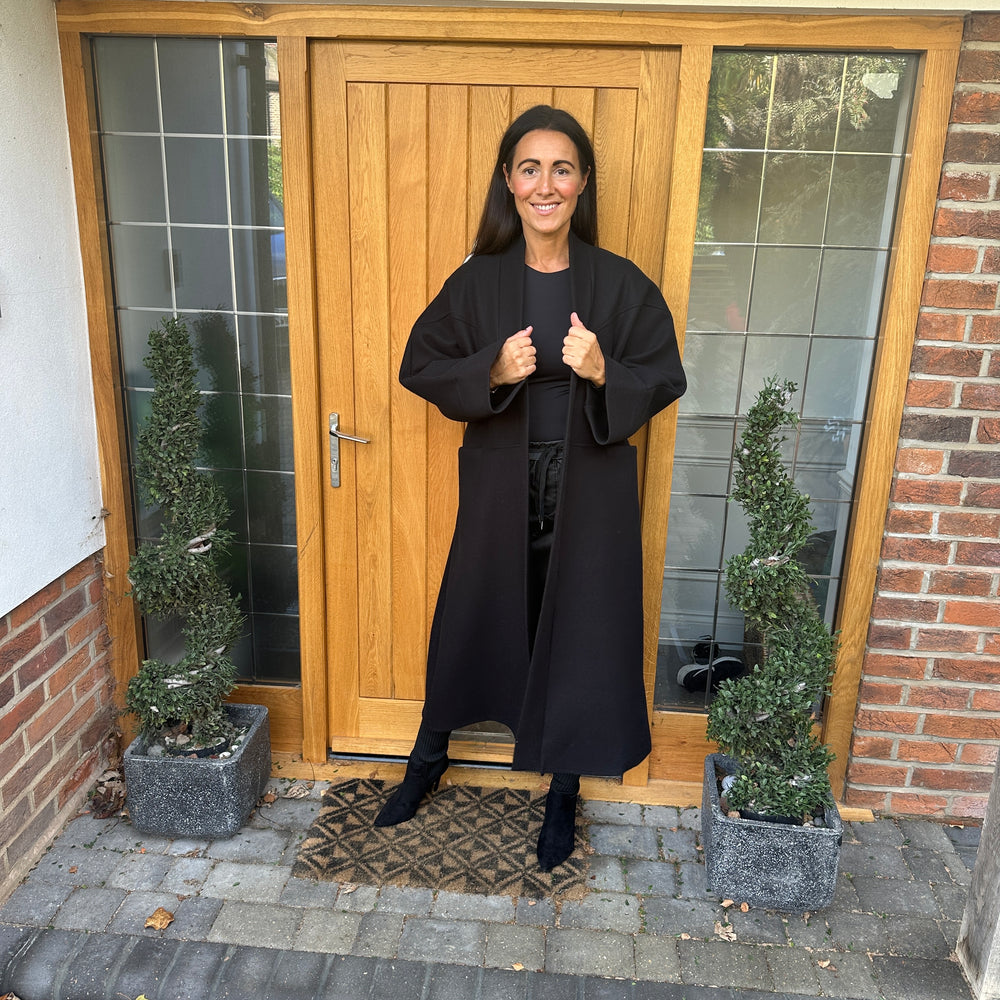 Frank Duster Coat - Blush Boutique Essex