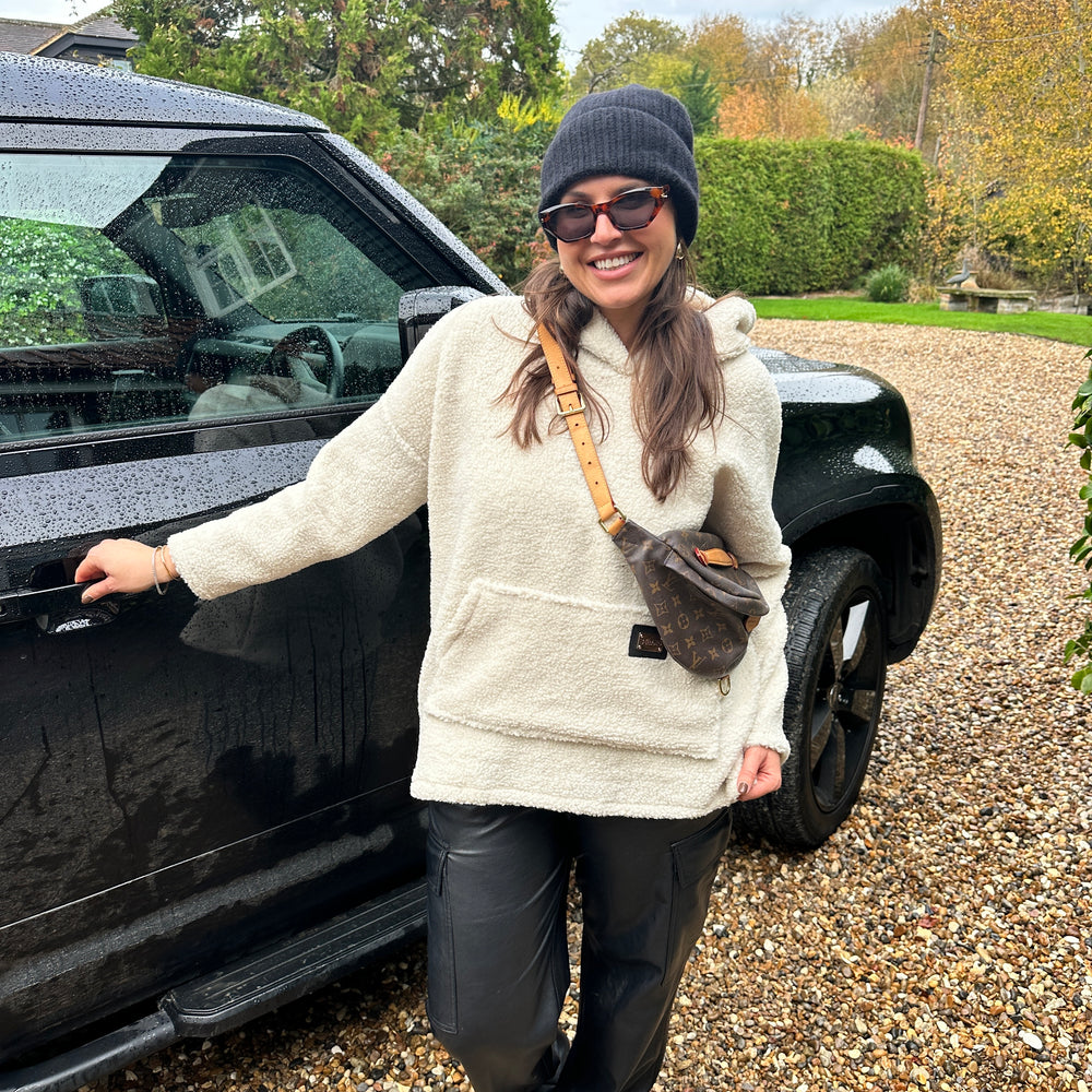 Jacob Teddy Sweatshirt - Blush Boutique Essex