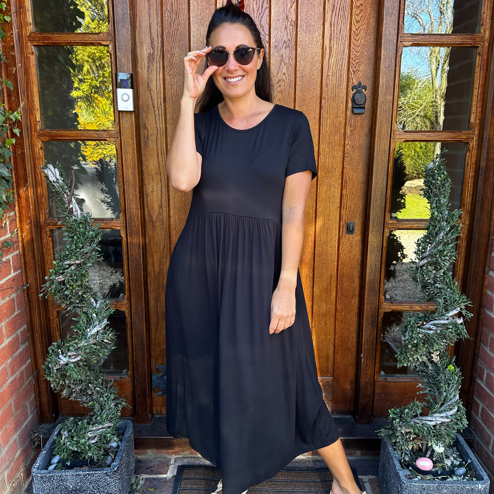 Helena Jersey Dress - Blush Boutique Essex