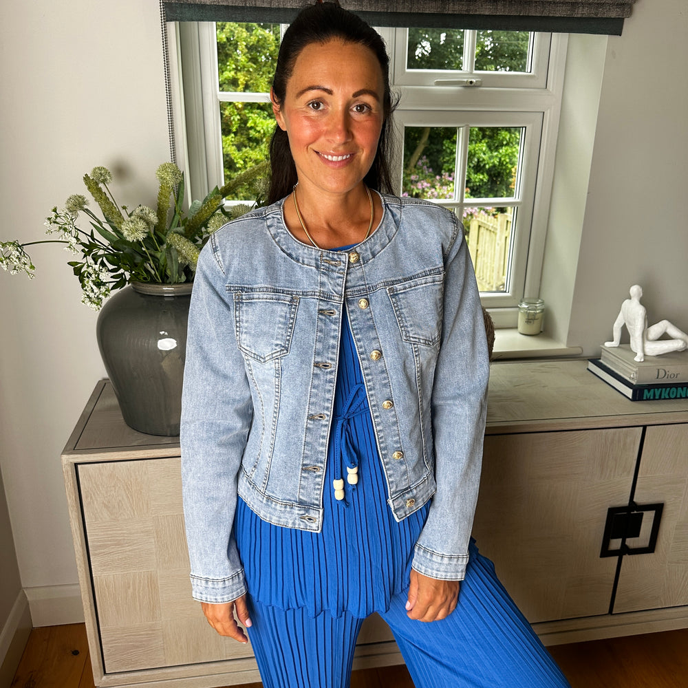 Dee Denim Jacket - Blush Boutique Essex