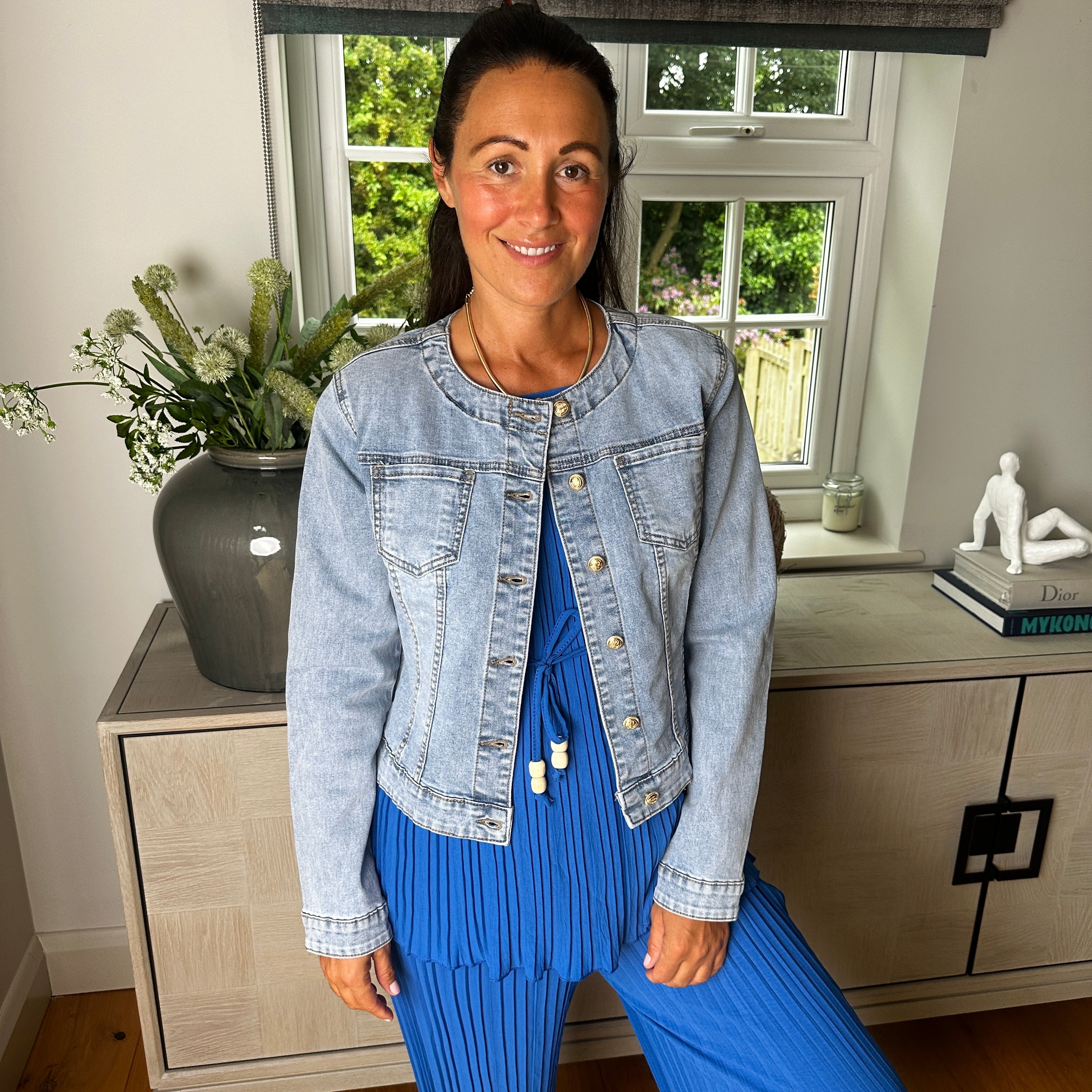 Dee Denim Jacket - Blush Boutique Essex