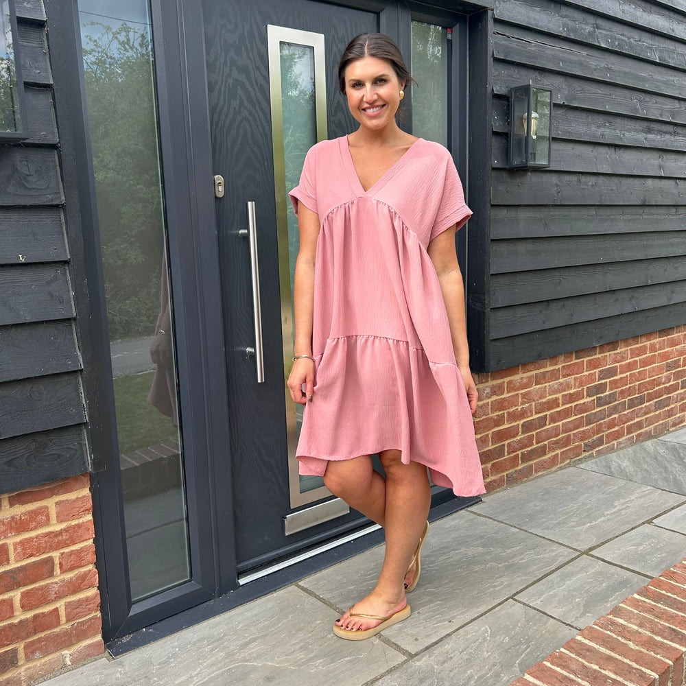 Isabelle Swing Dress - Blush Boutique Essex