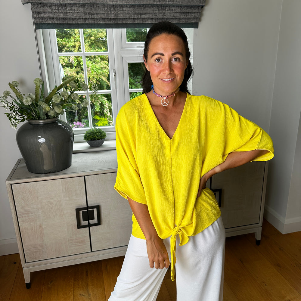 Chantelle Tie Top - Blush Boutique Essex