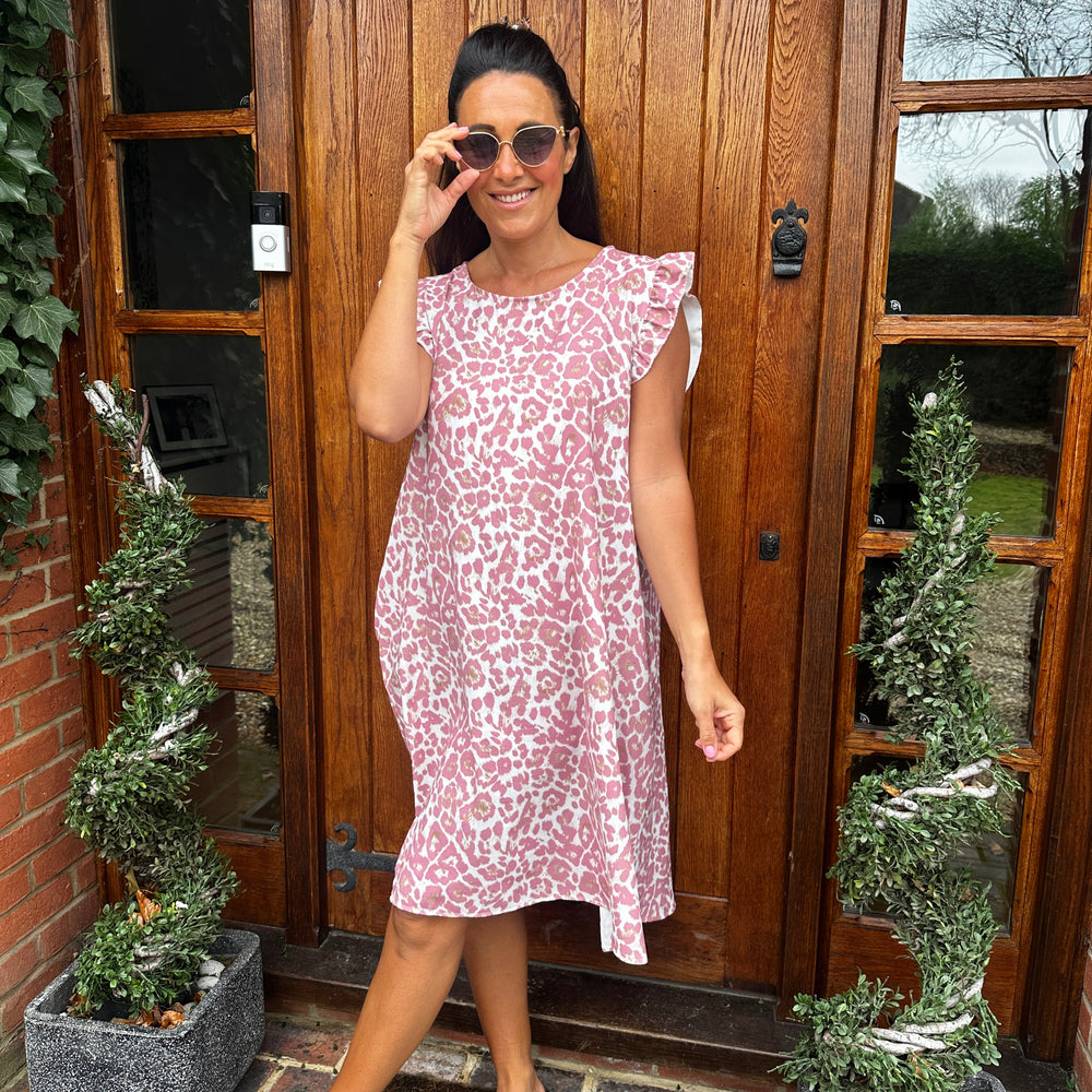 Rudi Leopard Dress - Blush Boutique Essex