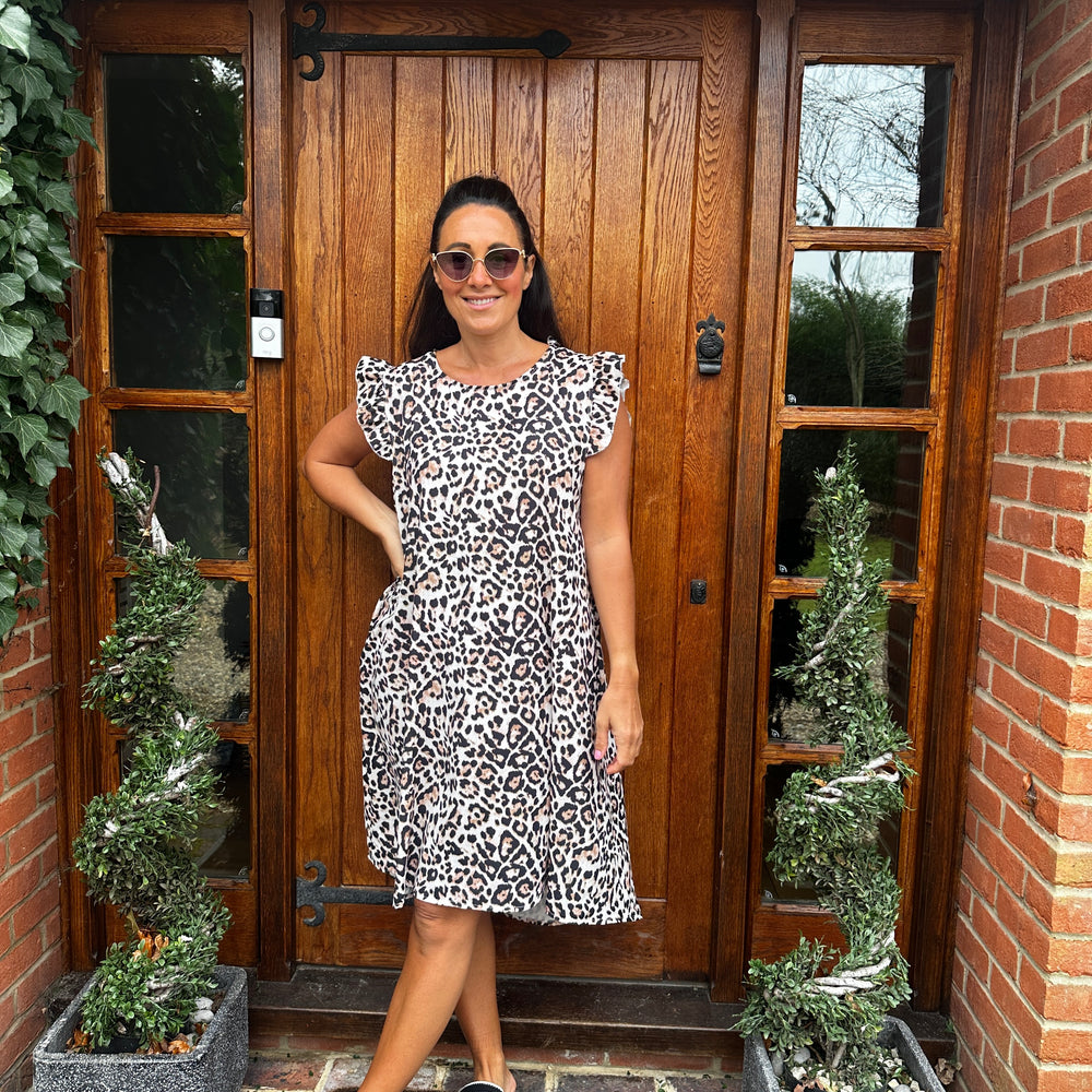 Rudi Leopard Dress - Blush Boutique Essex
