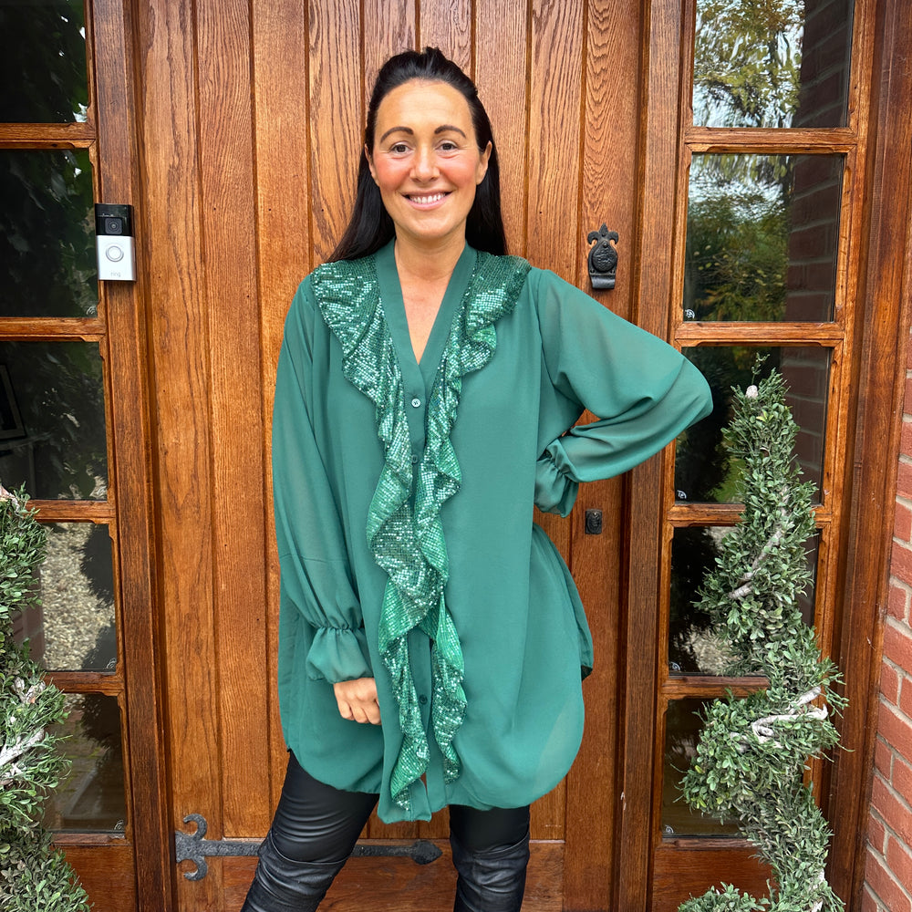 Festive Santiago Shirt - Blush Boutique Essex