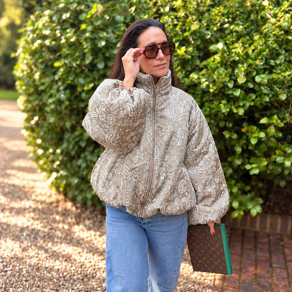 Quinn Puffa Jacket - Blush Boutique Essex