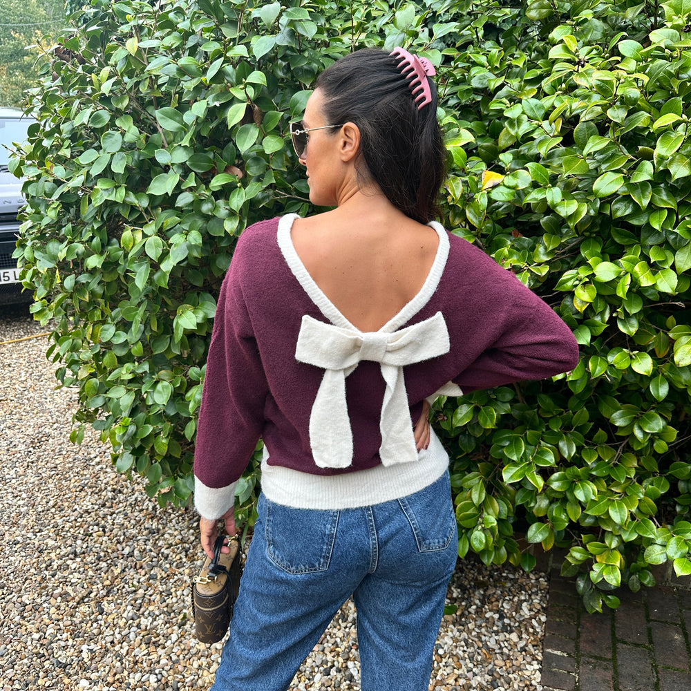 Peta Bow Jumper