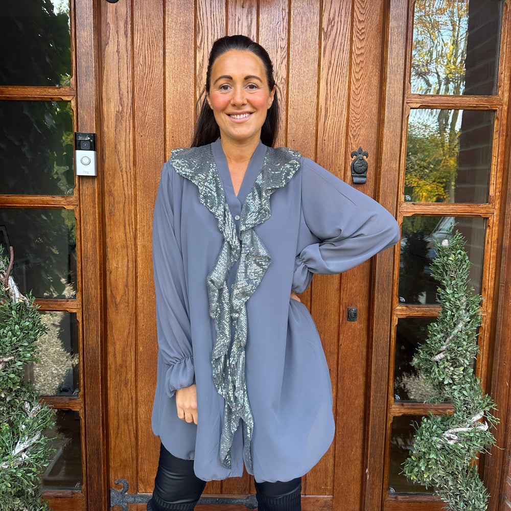 Festive Santiago Shirt - Blush Boutique Essex