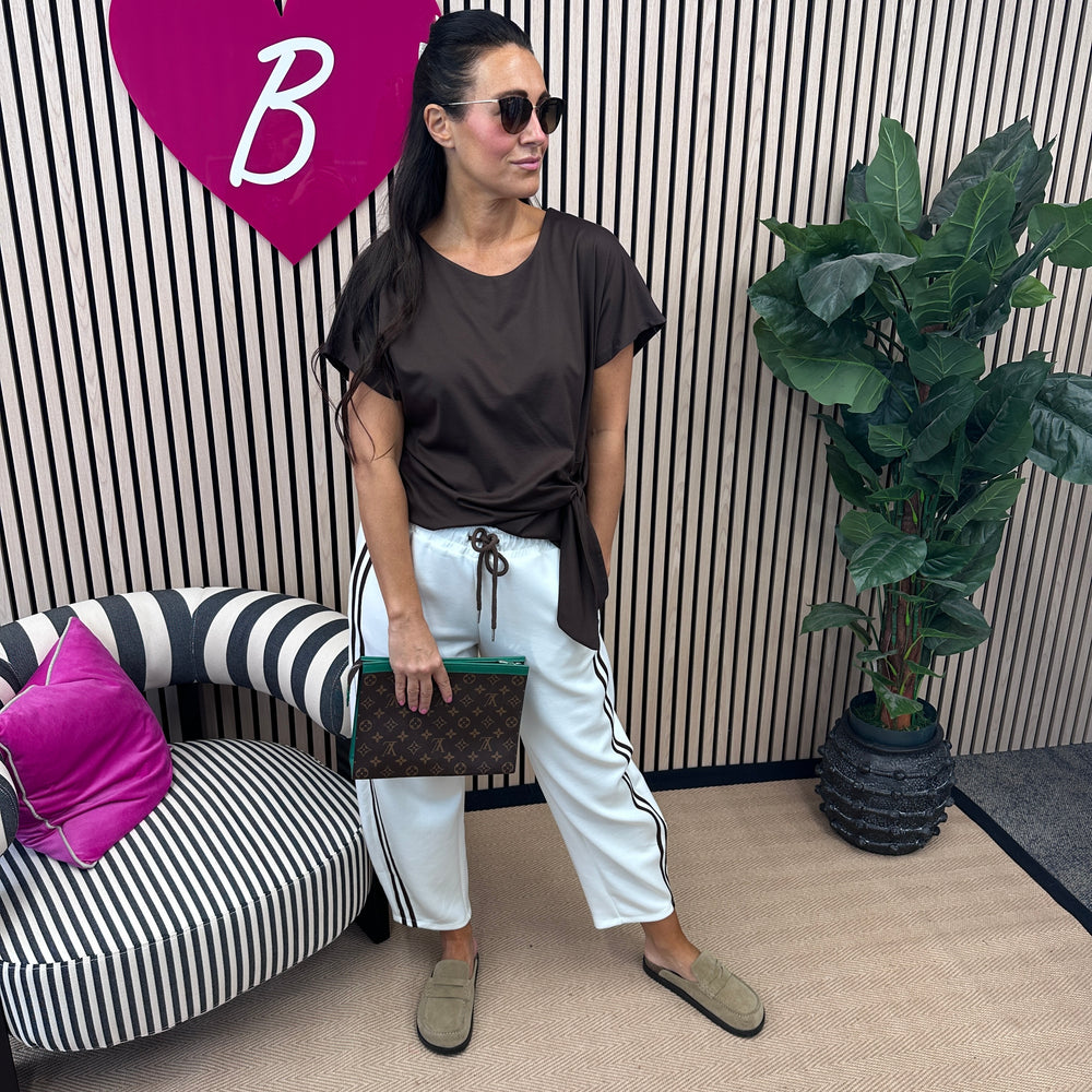 Haze Tie Top - Blush Boutique Essex