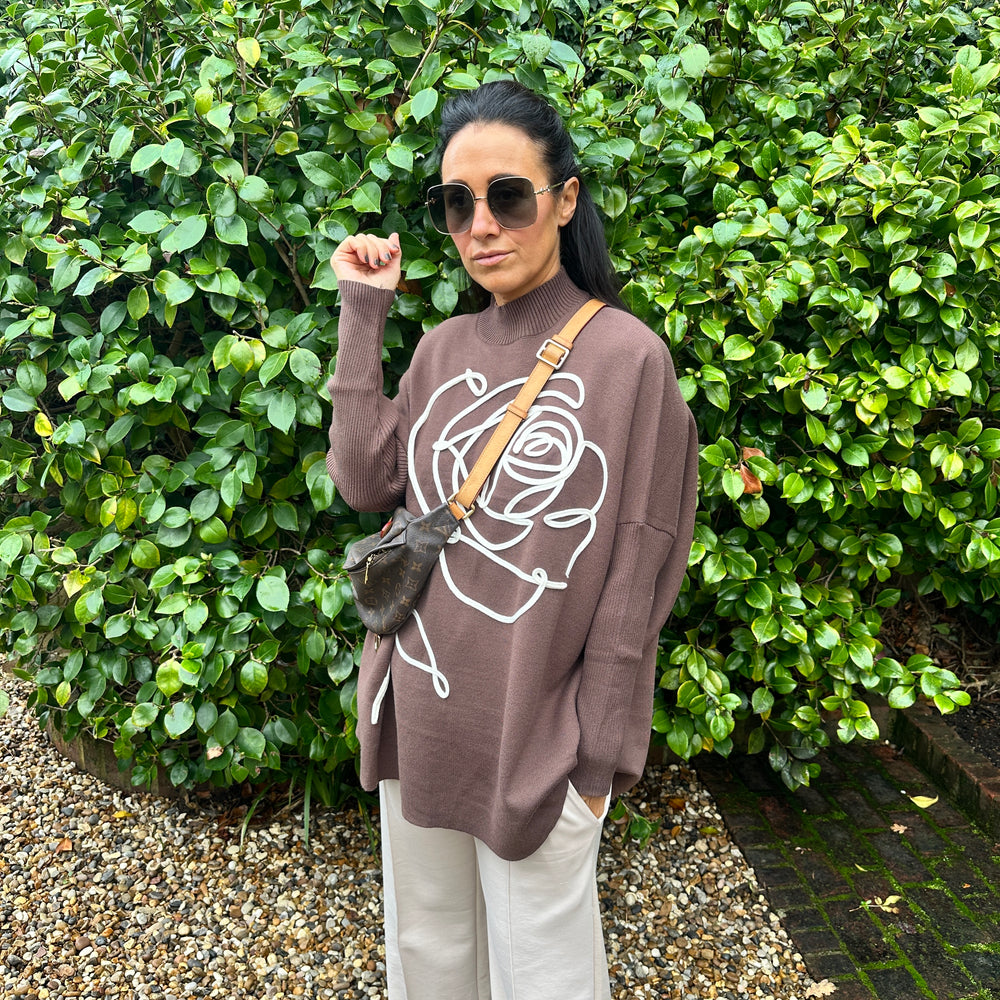 Jayla Knit Jumper - Blush Boutique Essex