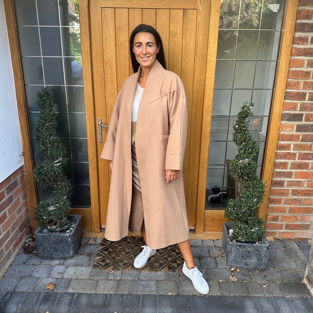 Frank Duster Coat - Blush Boutique Essex