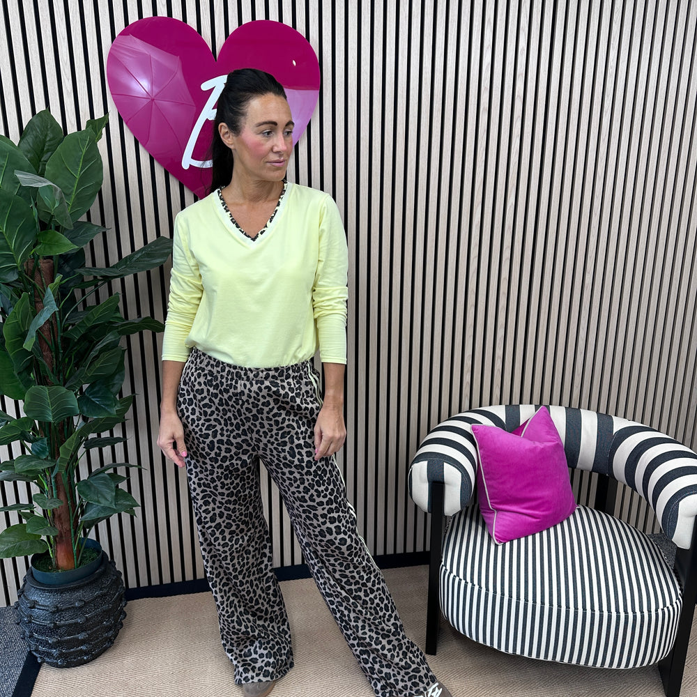 Leoni Leopard Trouser - Blush Boutique Essex
