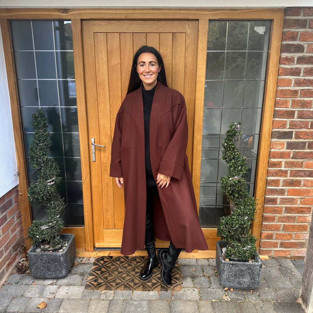 Frank Duster Coat - Blush Boutique Essex