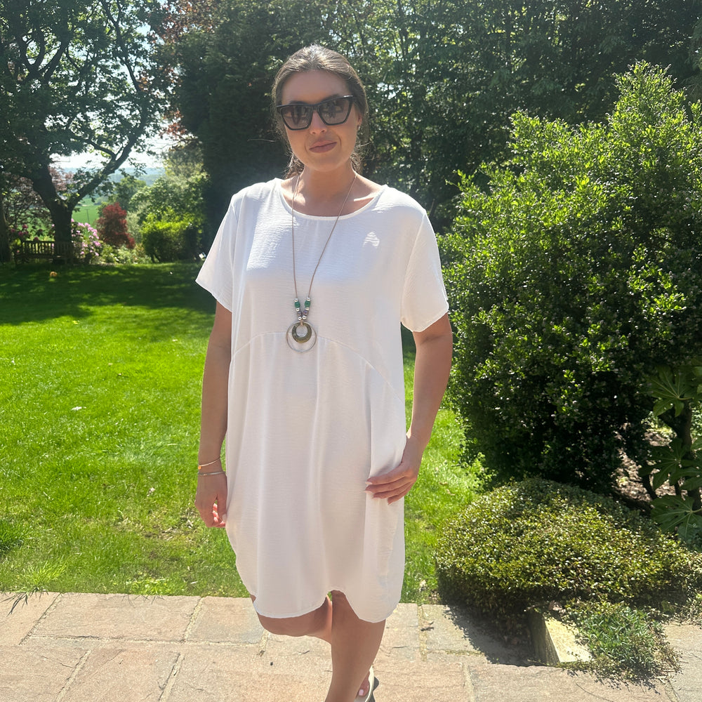 Taylor Necklace Dress - Blush Boutique Essex