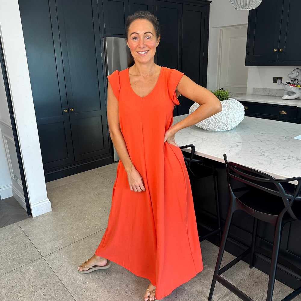 Blair Ruffle Jumpsuit - Blush Boutique Essex