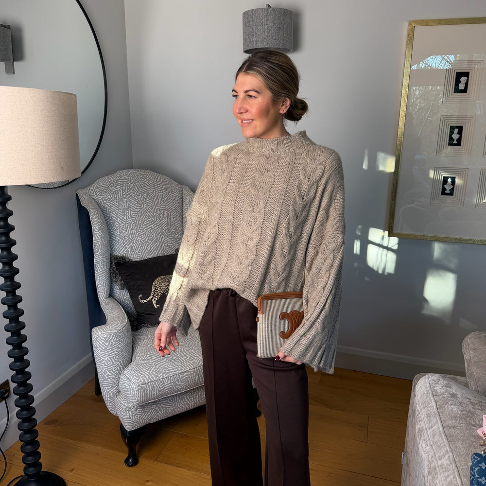 Bonnie Cable Knit Jumper