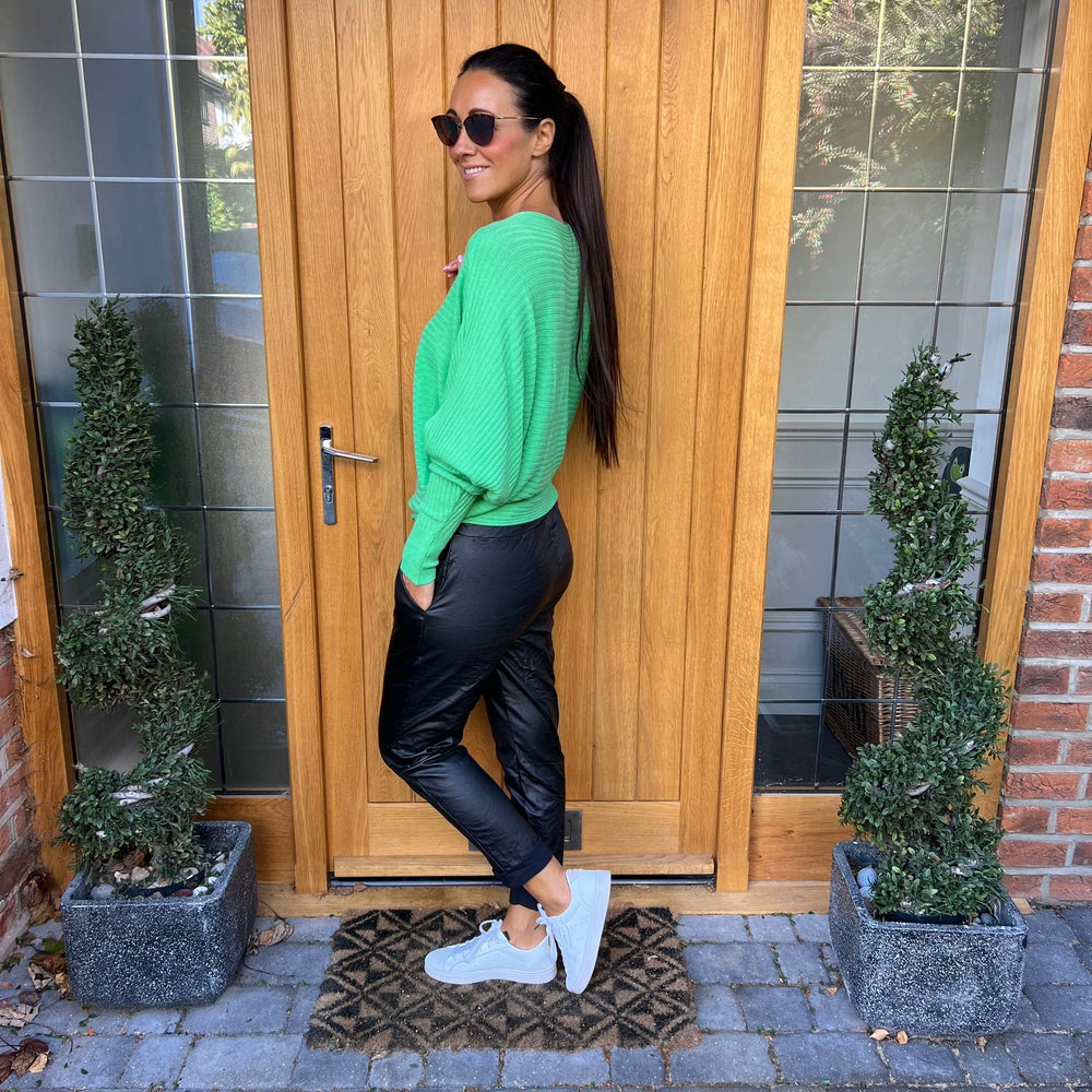 Sammie Ribbed Jumper - Blush Boutique Essex