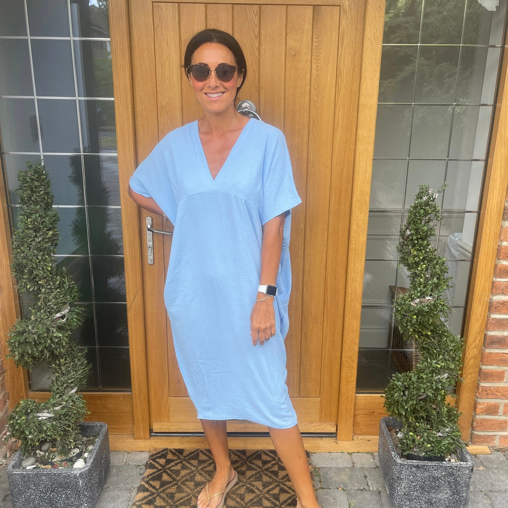 Faith V Neck Dress - Blush Boutique Essex