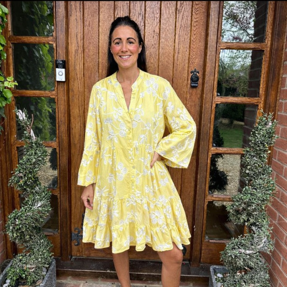 Rose Swing dress - Blush Boutique Essex