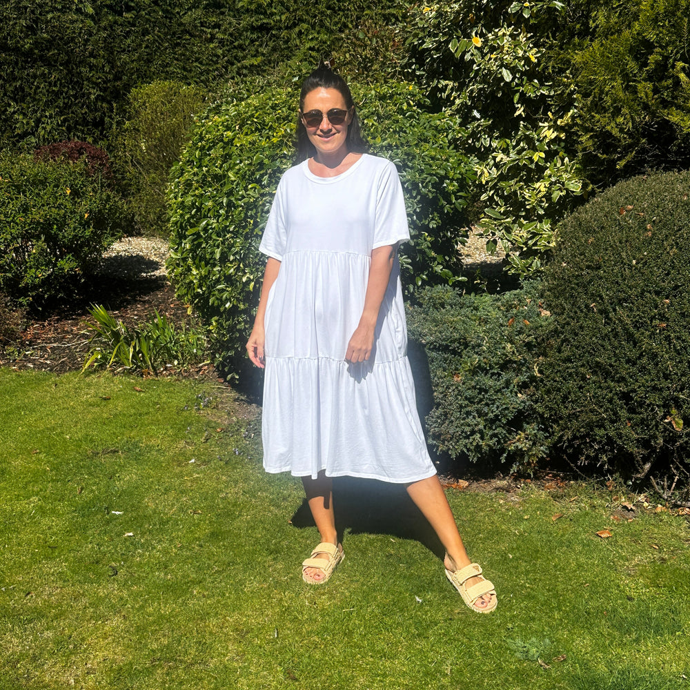 Helena Jersey Dress - Blush Boutique Essex
