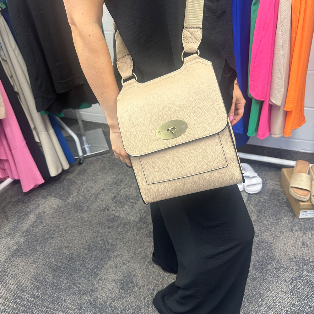Crossbody Flap Bag - Blush Boutique Essex