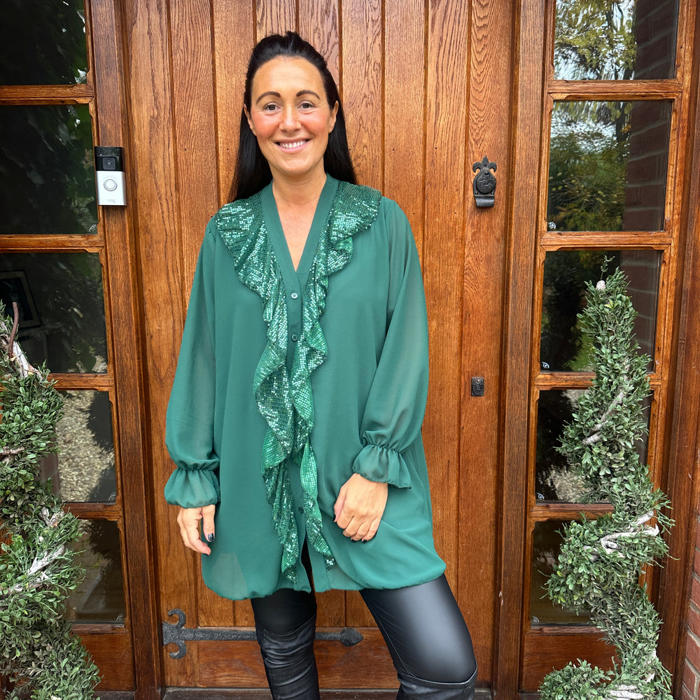 Festive Santiago Shirt - Blush Boutique Essex