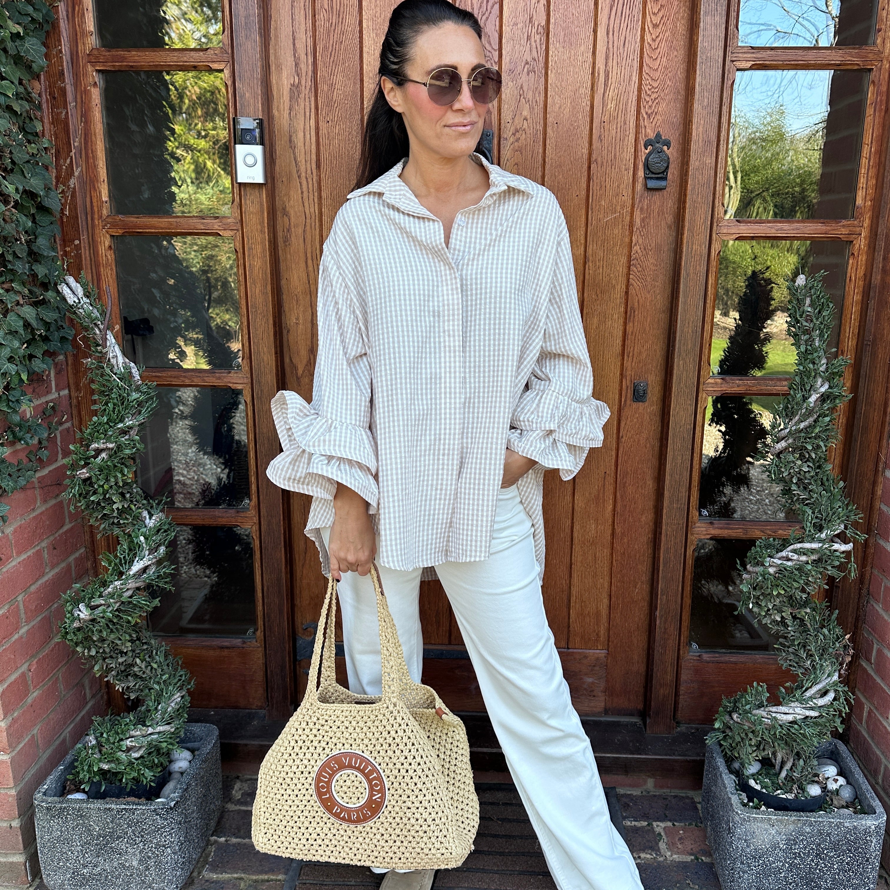 Rex Gingham shirt - Blush Boutique Essex