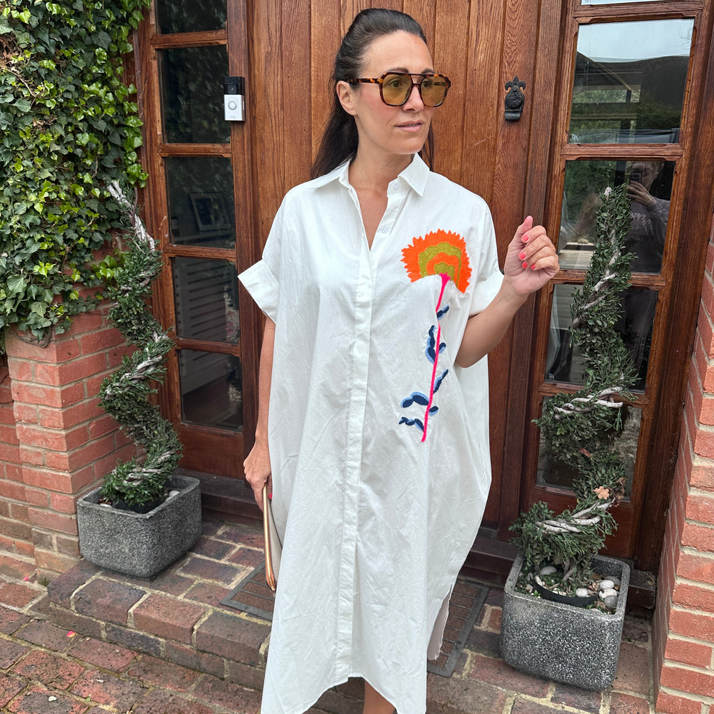 Cooper Shirt Dress - Blush Boutique Essex