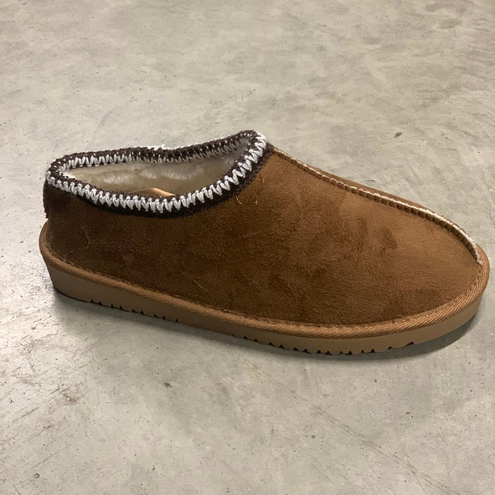 Kelly Snug Slipper Shoe Chestnut - Blush Boutique Essex