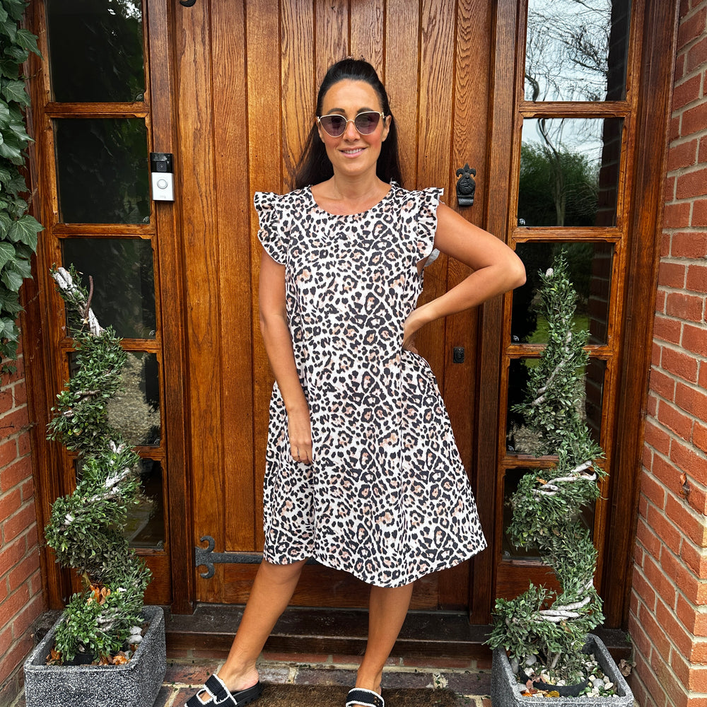 Rudi Leopard Dress - Blush Boutique Essex