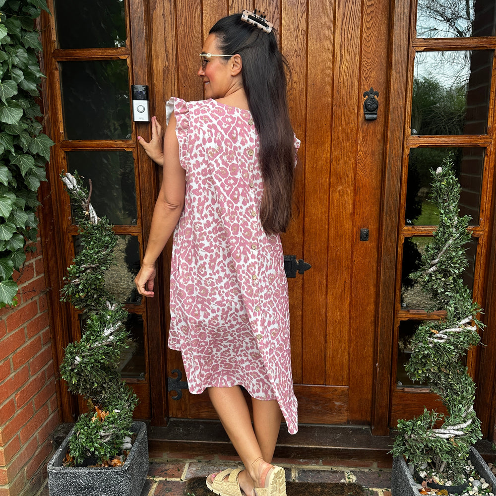 Rudi Leopard Dress - Blush Boutique Essex