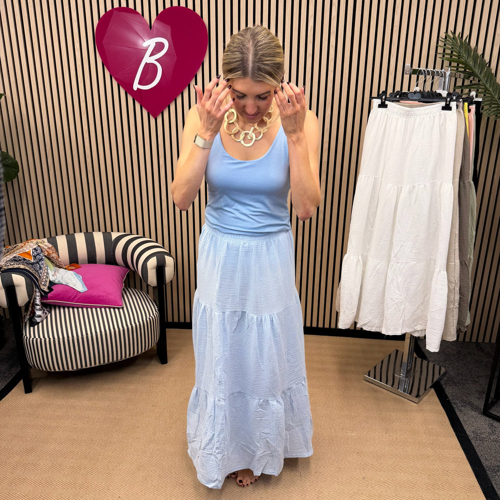 Francis Tiered skirt - Blush Boutique Essex