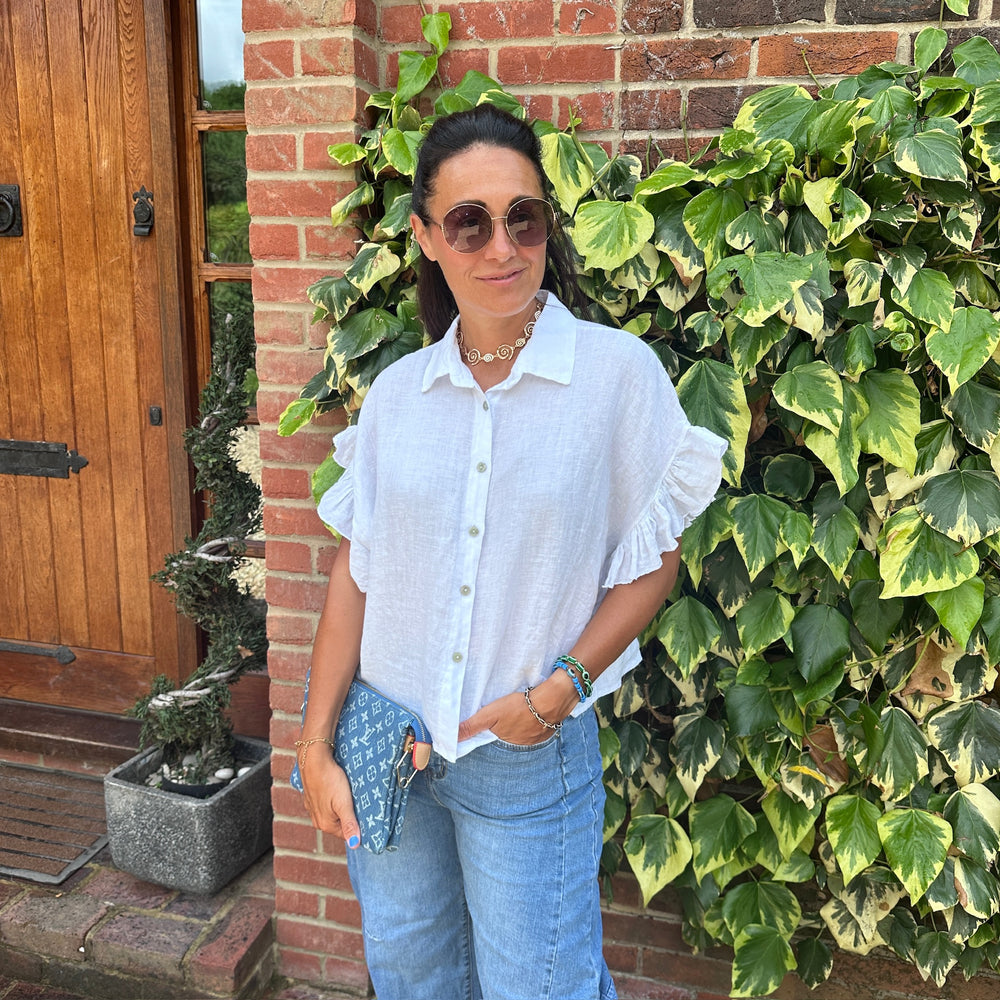 Kayla linen shirt