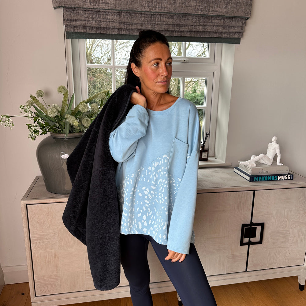 Teddi Sweatshirt - Blush Boutique Essex