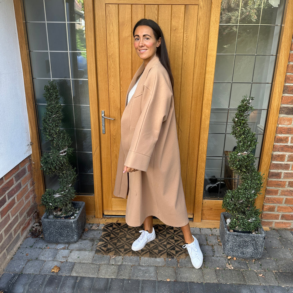 Frank Duster Coat - Blush Boutique Essex