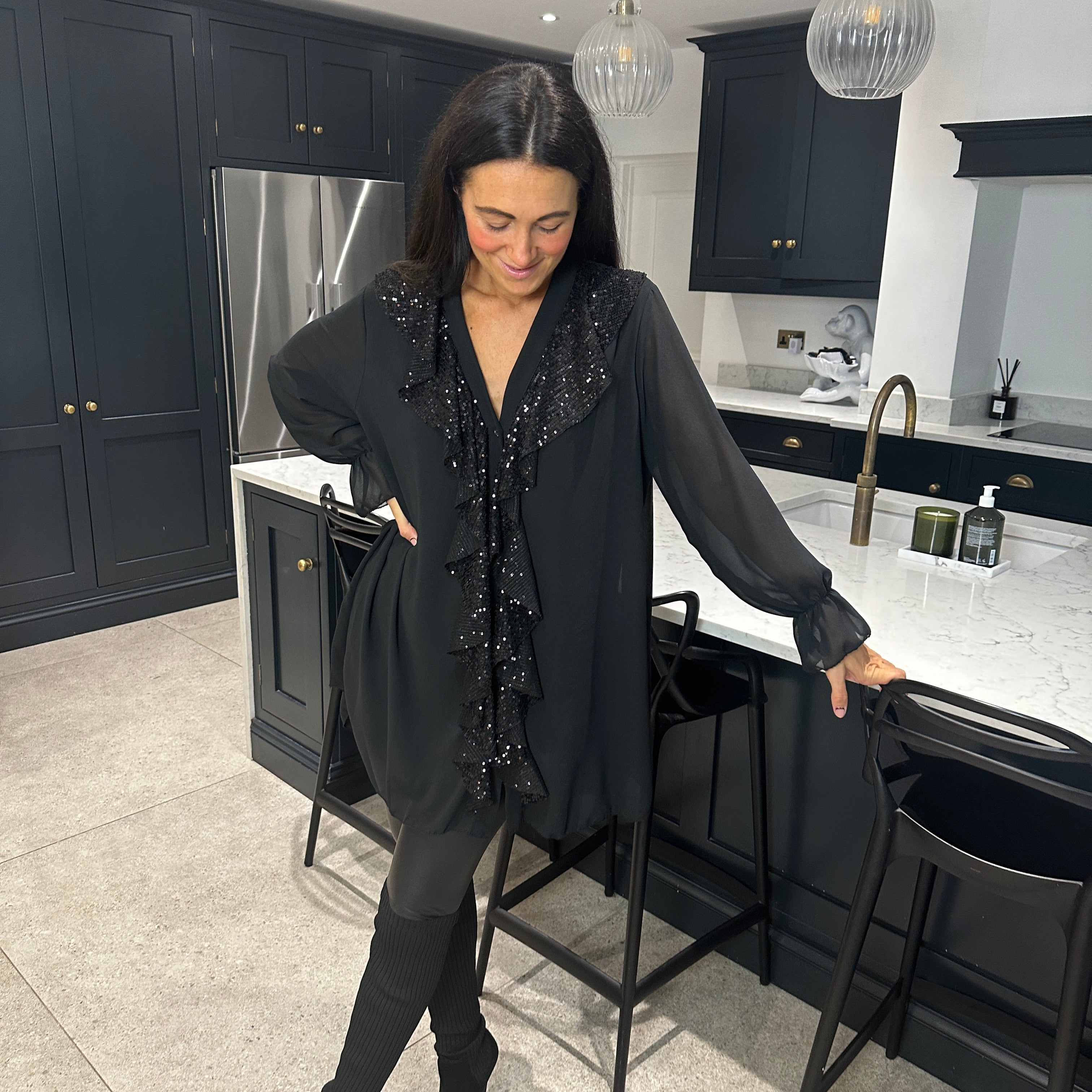 Festive Santiago Shirt - Blush Boutique Essex