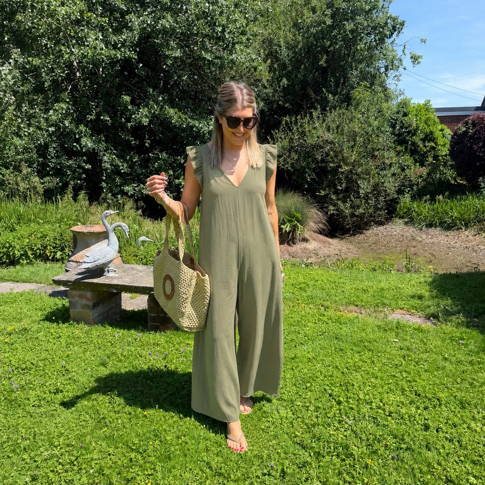 Blair Ruffle Jumpsuit