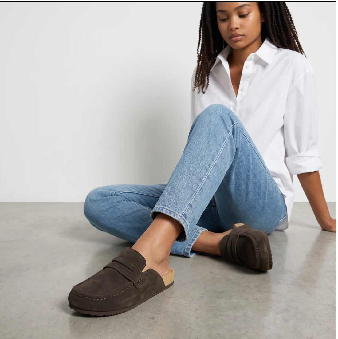 Harley leather mules