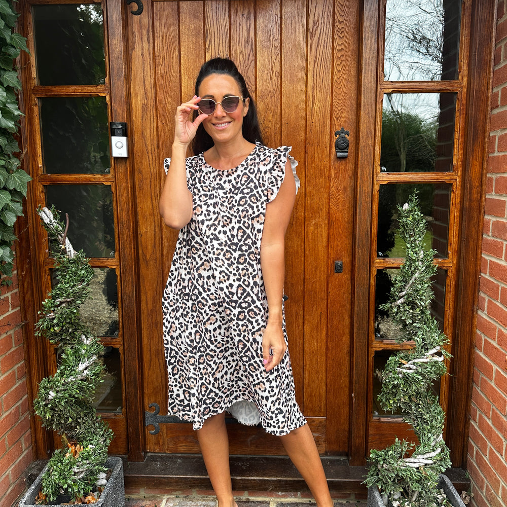 Rudi Leopard Dress - Blush Boutique Essex