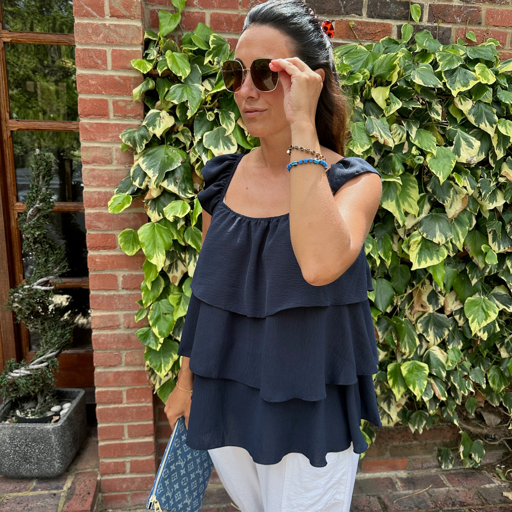 Leo Vest Top