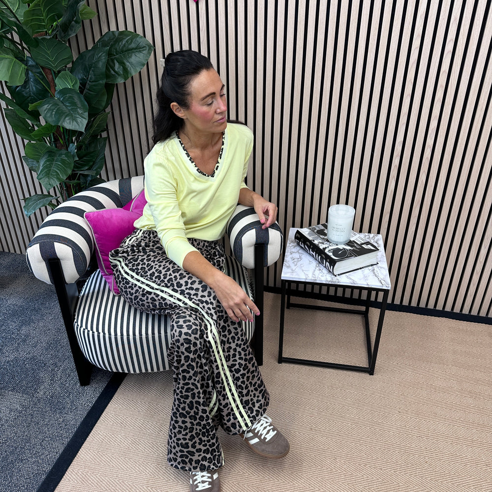 Leoni Leopard Trouser - Blush Boutique Essex