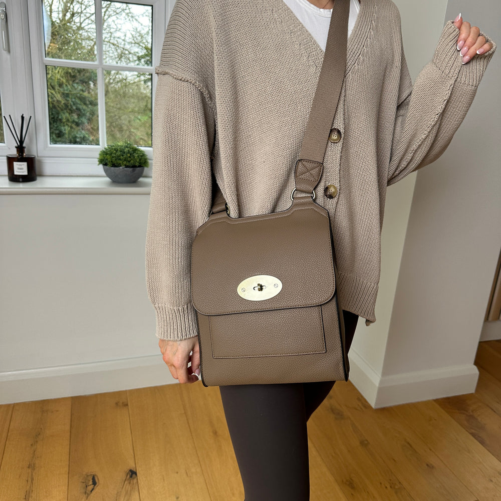 Crossbody Flap Bag - Blush Boutique Essex