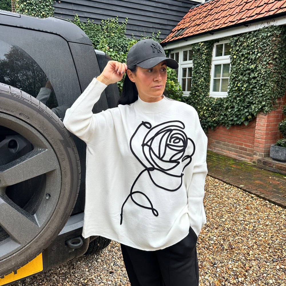 Jayla Knit Jumper - Blush Boutique Essex