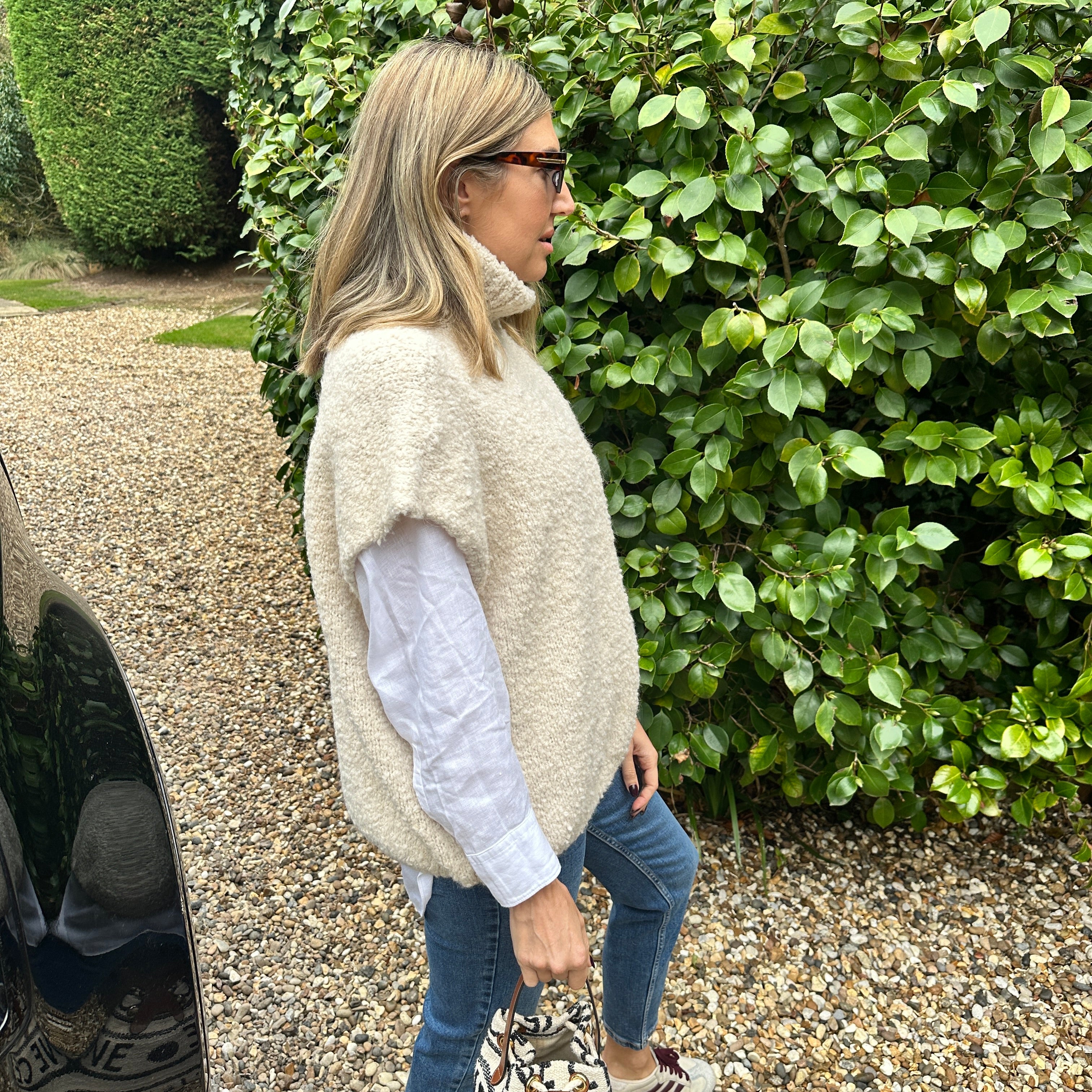 Tate Boucle Tank - Blush Boutique Essex