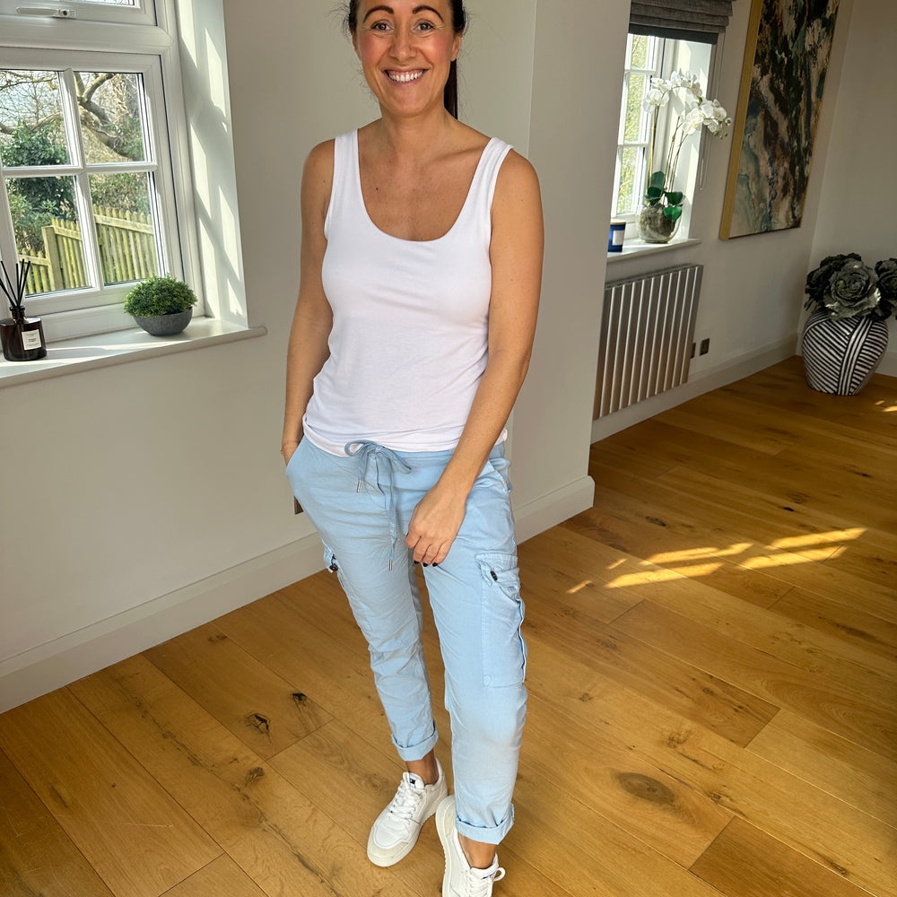 Cargo Carli Trousers - Blush Boutique Essex