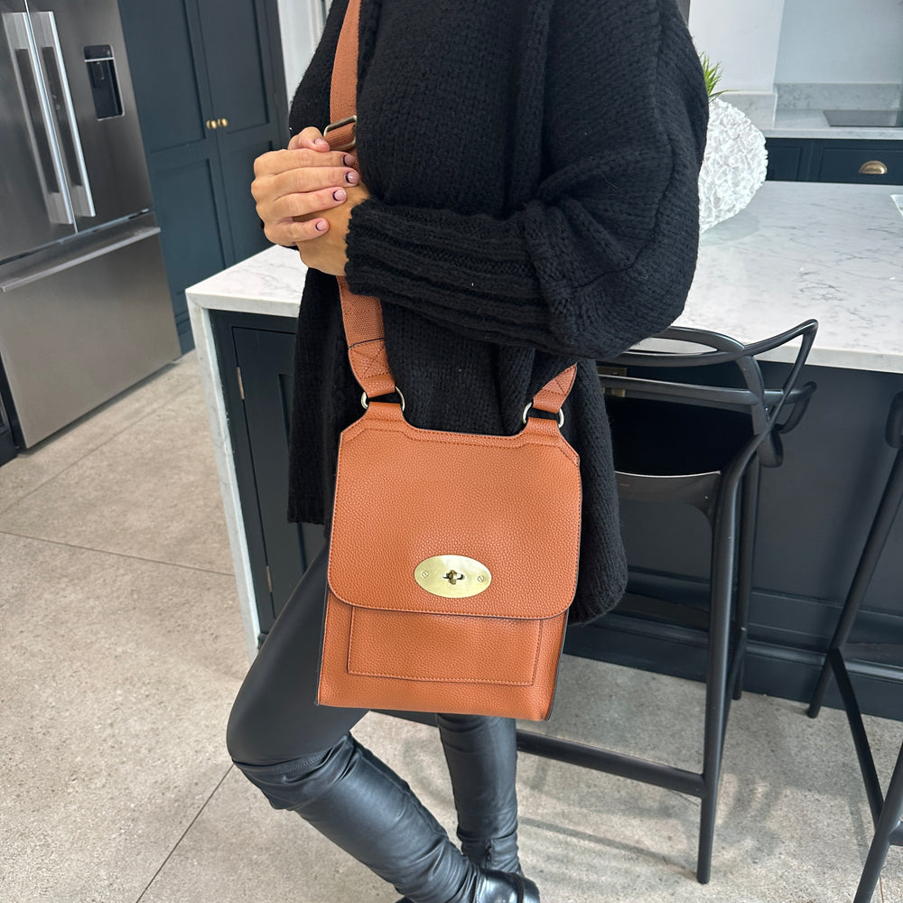 Crossbody Flap Bag - Blush Boutique Essex