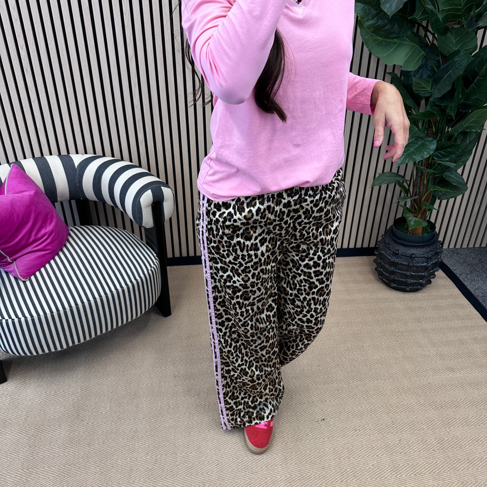 Leoni Leopard Trouser - Blush Boutique Essex