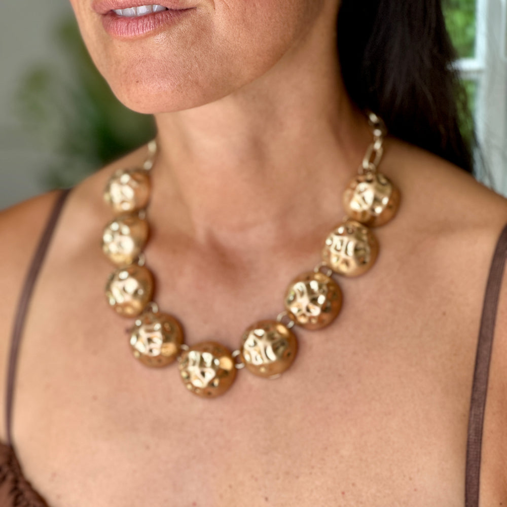 Gray Necklace - Blush Boutique Essex